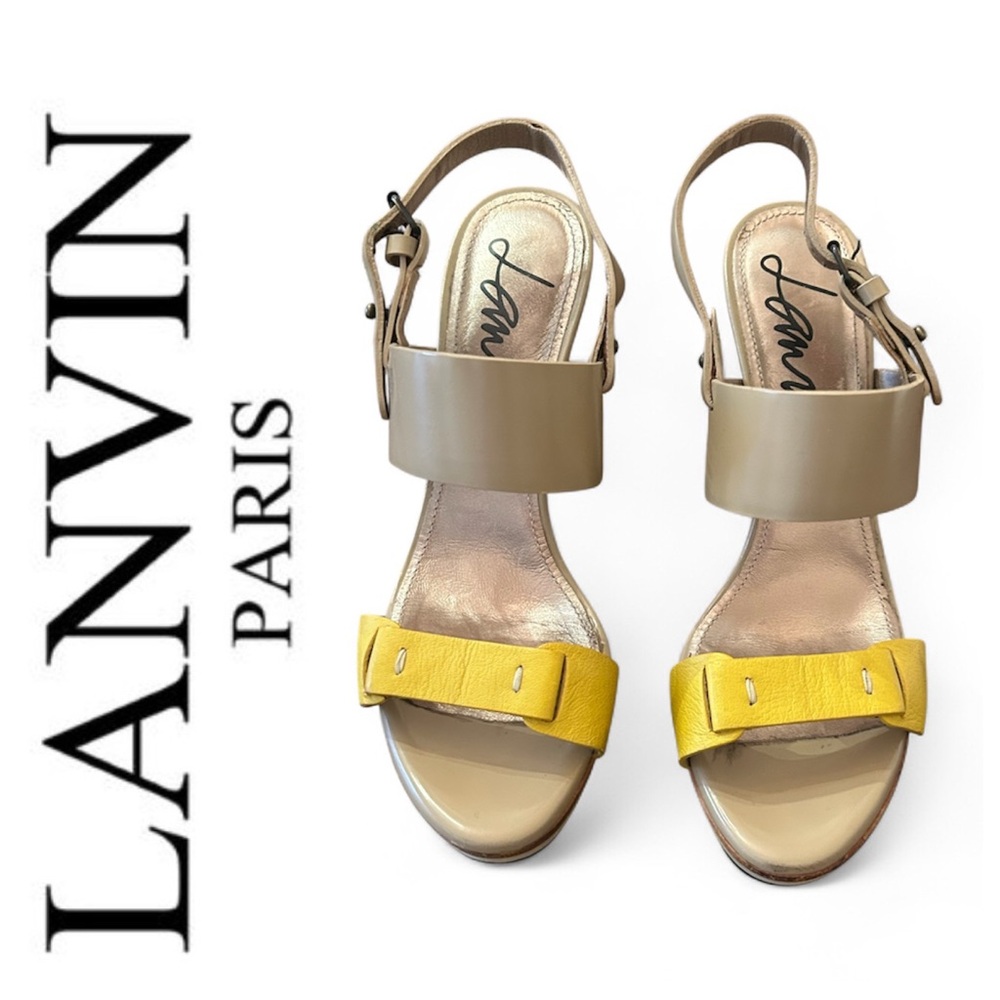 Lanvin Platform Sandals